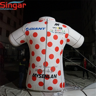 3m(9.8ft) giant inflatable sport advertising T-shirt model