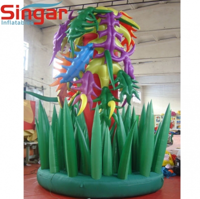 Beautiful inflatable garden flower plants