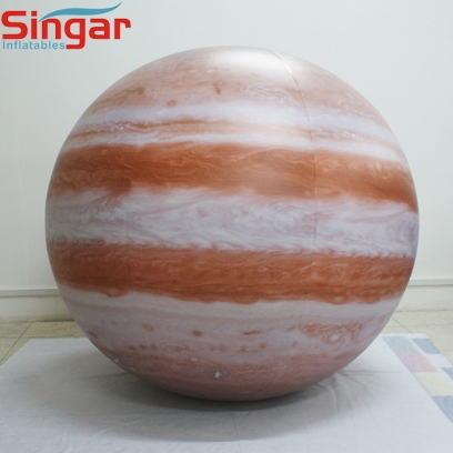 2m inflatable lighting jupiter balloon